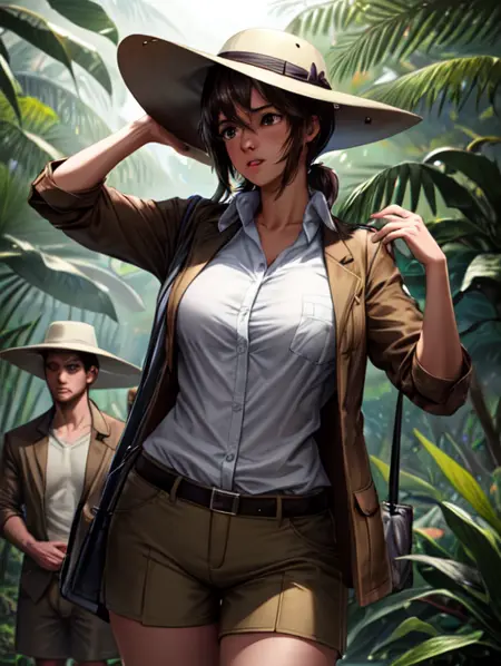 Character Change - Jungle Explorer - Search for the Lost Treasure!