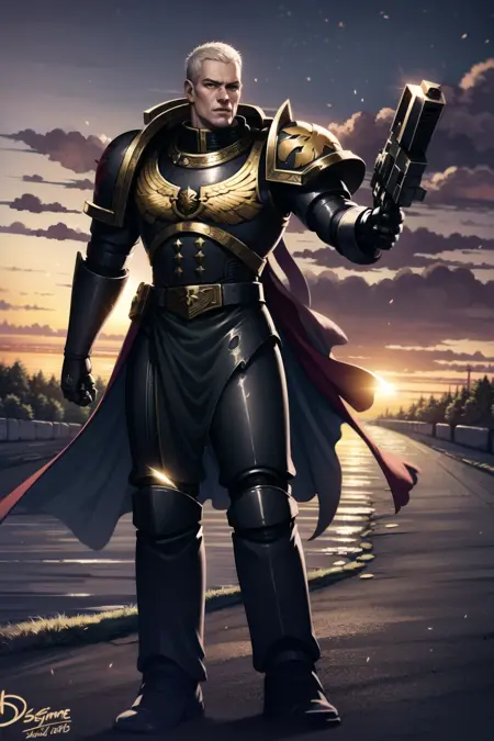 old fish-Warhammer40k style