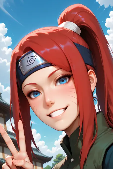 illustrious Kushina Uzumaki