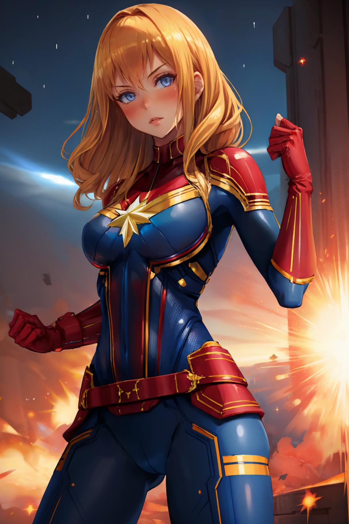 Captain Marvel (Marvel Comics) LoRA image by guy907223982