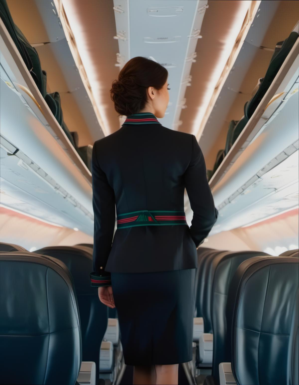 Alitalia Stewardess Uniform / Divisa SDXL image by marmotte55