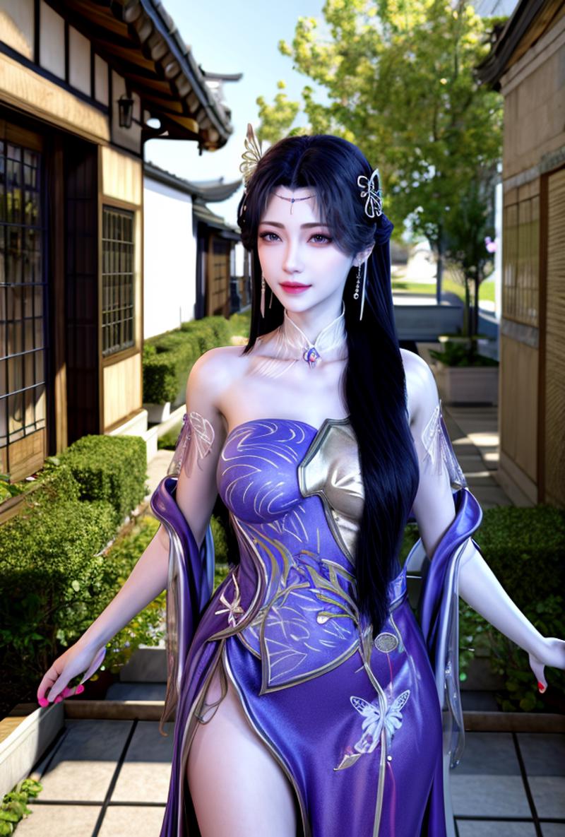 这个虚拟人有点像云曦[国漫女神系列] This virtual girl looks a bit like Yun Xi [Chinese comic goddess] image by michaelmoon