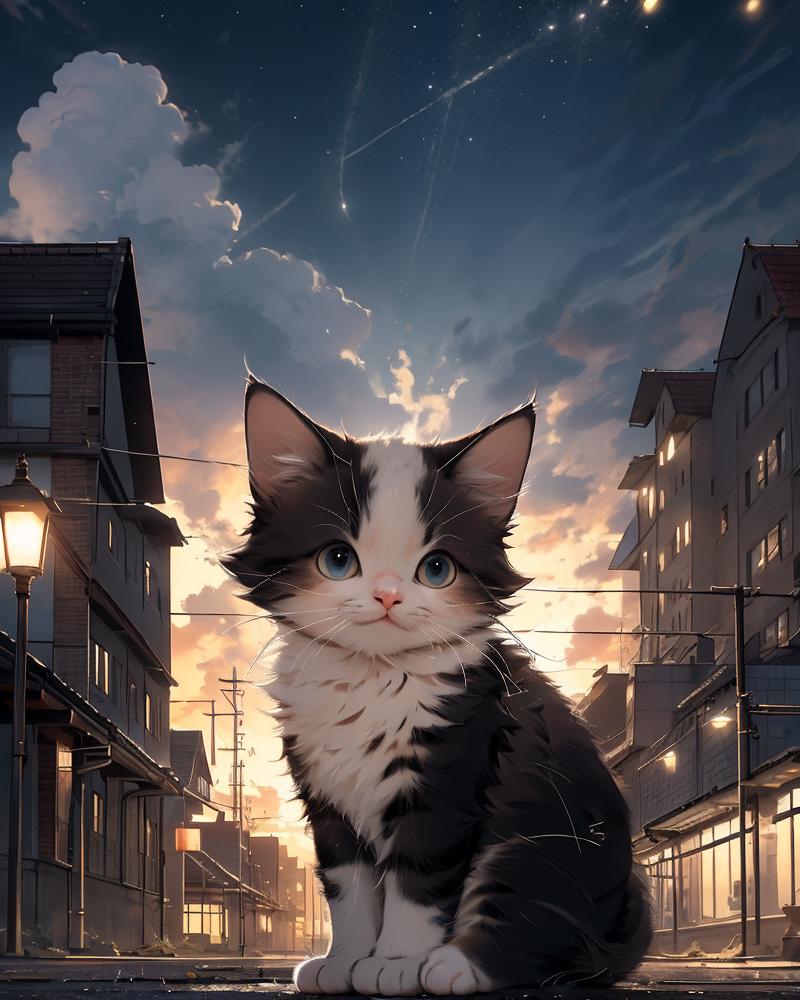 猫猫/Cute cat /midjourney style cat  Lora image by dutch_coffee