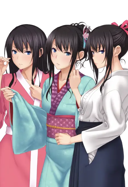 Komachi 小町 (3 OUTFITS) - Yuukaku ni Urareta Ore no Kanojo 遊廓に売られた俺の彼女