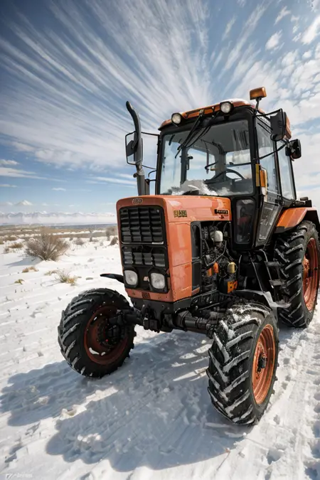 USSR tracktor MTZ-82 (СССР трактор МТЗ-82)