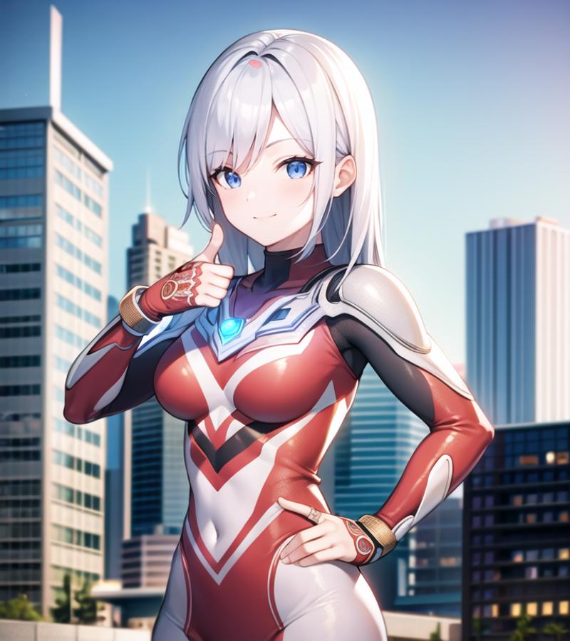 Ultragirl LoRA / Ultraman girl image by dolphin42