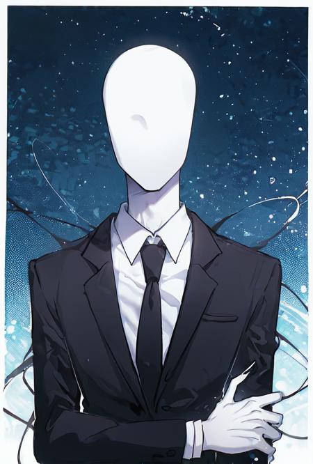Slenderman creepypasta Pony + 1.5 + illustrious Illust