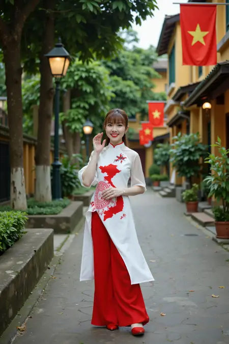 FLUX - AODAI VIETNAM MAP - By MDNguyen