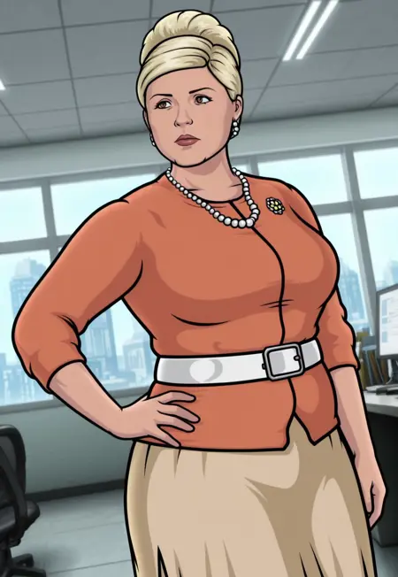 Pam Poovey (Archer) Illust/pony