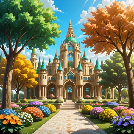 Fantasy palace (SDXL/Illustrious)