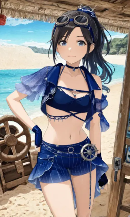 アイドルマスターシャイニーカラーズ (THE IDOLM@STER SHINY COLORS) 2024年水着衣装 フリスキーサマー | All-in-one LORA