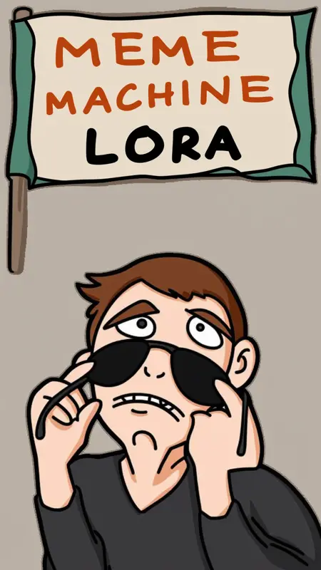 FLUX MEME Machine / FUUUU Rage - Trololo Troll Face / Weird Drawing/Sketch Filter