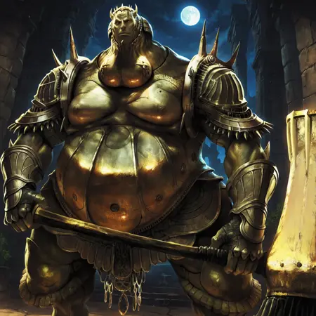 Executioner Smough from Dark Souls
