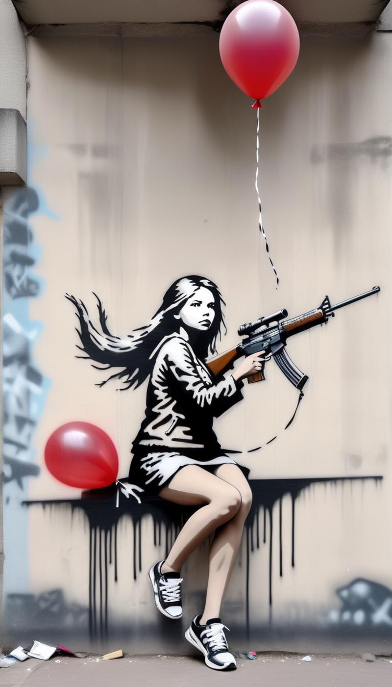Banksy Style image by rengokuKyoujurou