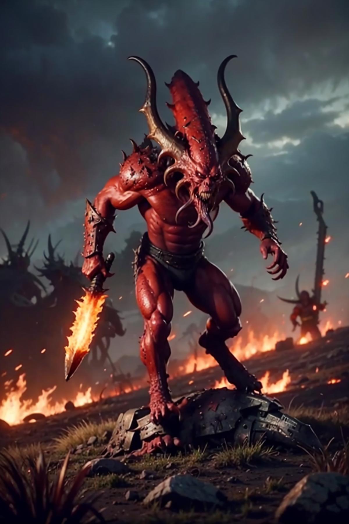 Bloodletter: Warhammer Fantasy image by Flintmongoose
