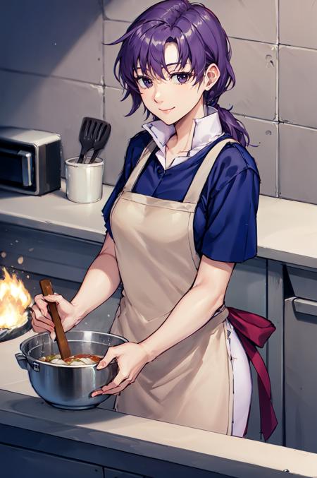 seductive smile,cooking in kitchen,,<lora:junoV2:0.9>,juno,apron,kitchen,(masterpiece, best quality, ultra-detailed, best shadow)