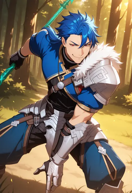 Cu Chulainn (Lancer) - Fate Series (Stay Night And Prototype)