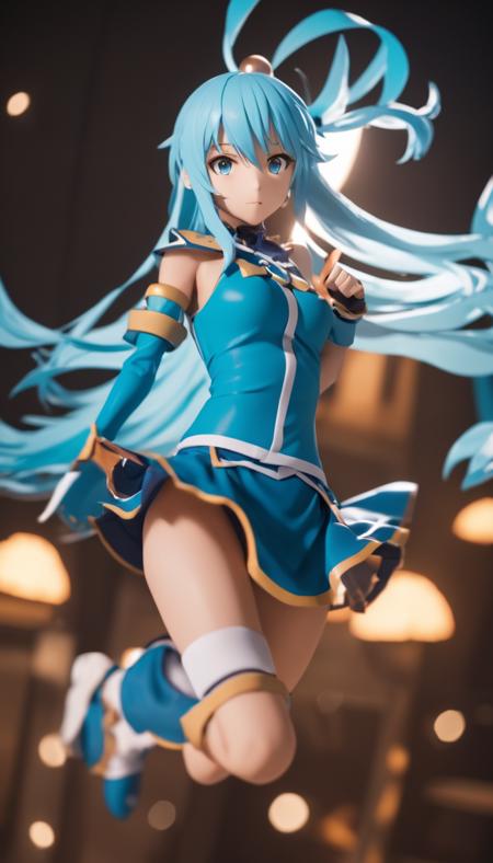 Aqua - Konosuba Anime Character - v1.0, Stable Diffusion LoRA