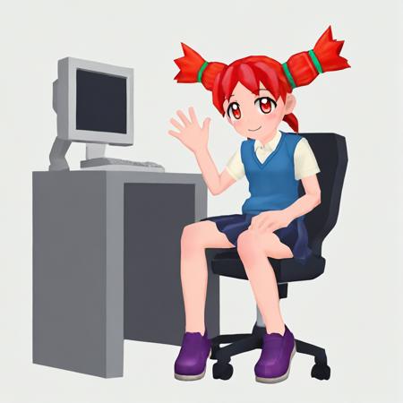 Natsumi/Natali from Ape Escape 1 & 2 v1.1 No On Air Ver