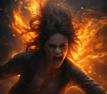 Strong Angry 