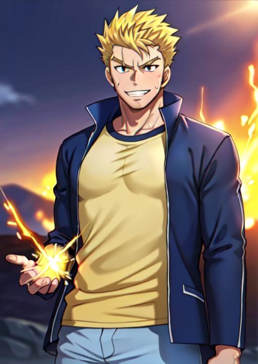 Laxus Dreyar / Fairy Tail image by JellyfishFan