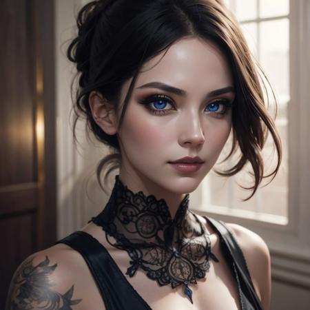 safe_pos, 8k portrait of beautiful 50yo woman with e-girl style hair, goth makeup, sexy, smirk, intricate, slutty, highly detailed, pervted, digital photography, art by artgerm and ruan jia and greg rutkowski surreal painting gold dragonfly filigree, (masterpiece, sidelighting, finely detailed beautiful eyes: 1.2), hdr, (detailed video game arcade background:0.7)