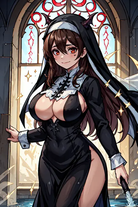 Religious Nightmare Ti Set - DemonNun