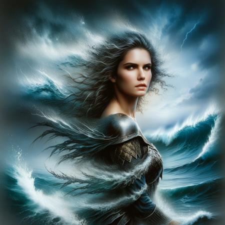 watercolor style, 
Surrealism, 
very thin lines, 
stylize 1000, 
line art, 
watercolor wash, 
2d, 
Luis Royo style, 
analog style, 
fantasy, 
hyperdetailed painting, 
complex, 
head and shoulders portrait, 
Lord of the seas, 
tsunami, 
raging ocean, 
lightening, 
gale force winds, 
8k resolution, 
concept art, 
by Greg Rutkowski, 
Artgerm, 
WLOP, 
Alphonse Mucha dynamic lighting hyperdetailed intricately detailed art trending on Artstation, 
triadic colors, 
Unreal Engine 5, 
volumetric lighting, 
unreal engine, 
greg rutkowski, 
loish, 
rhads, 
beeple, 
makoto shinkai and lois van baarle, 
ilya kuvshinov, 
rossdraws, 
tom bagshaw, 
Brad Rigney, 
global illumination, 
detailed and intricate environment, 
trending on artstation, 
sharp focus, 
studio photo, 
intricate details, 
highly detailed, 
by greg rutkowski, 
intricate detail, 
illustration, 
clear eyes, 
perfect clear face, 
intricately detailed, 
pen and ink illustration, 
triadic colors, 
deep color, 
Andrew Wyeth, 
Alessandro Gottardo, 
Katherine Lam