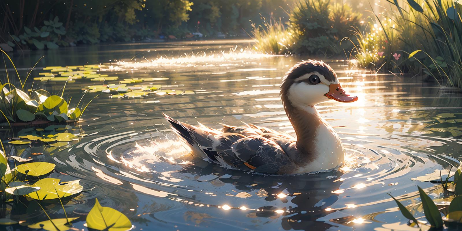 野鸭子/Cute duck Lora image by chosen