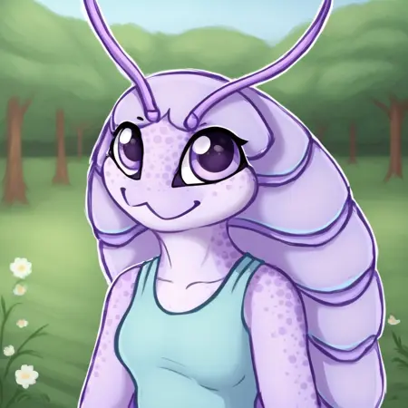 Anthro Isopod (aka pill bugs)