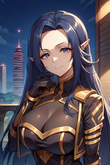 Gamma/ガンマ (The Eminence in Shadow) SDXL LoRA [Pony Diffusion]