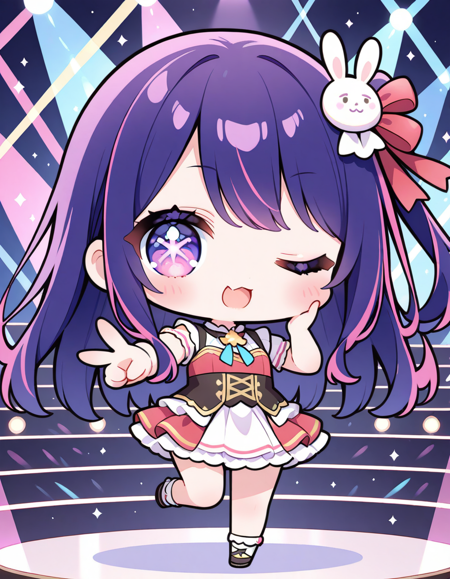 ちびキャラ ( Chibi character ) v-pred LoRA by coa Style v2.0