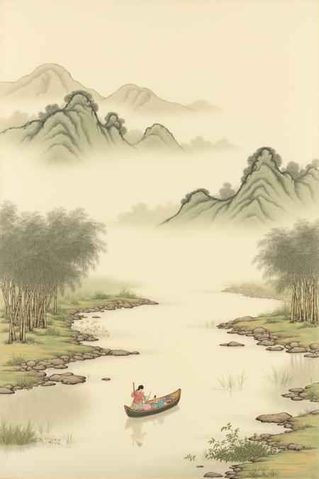 DJ_Chinese Landscape Painting_Ancient Scene Creation v1.0