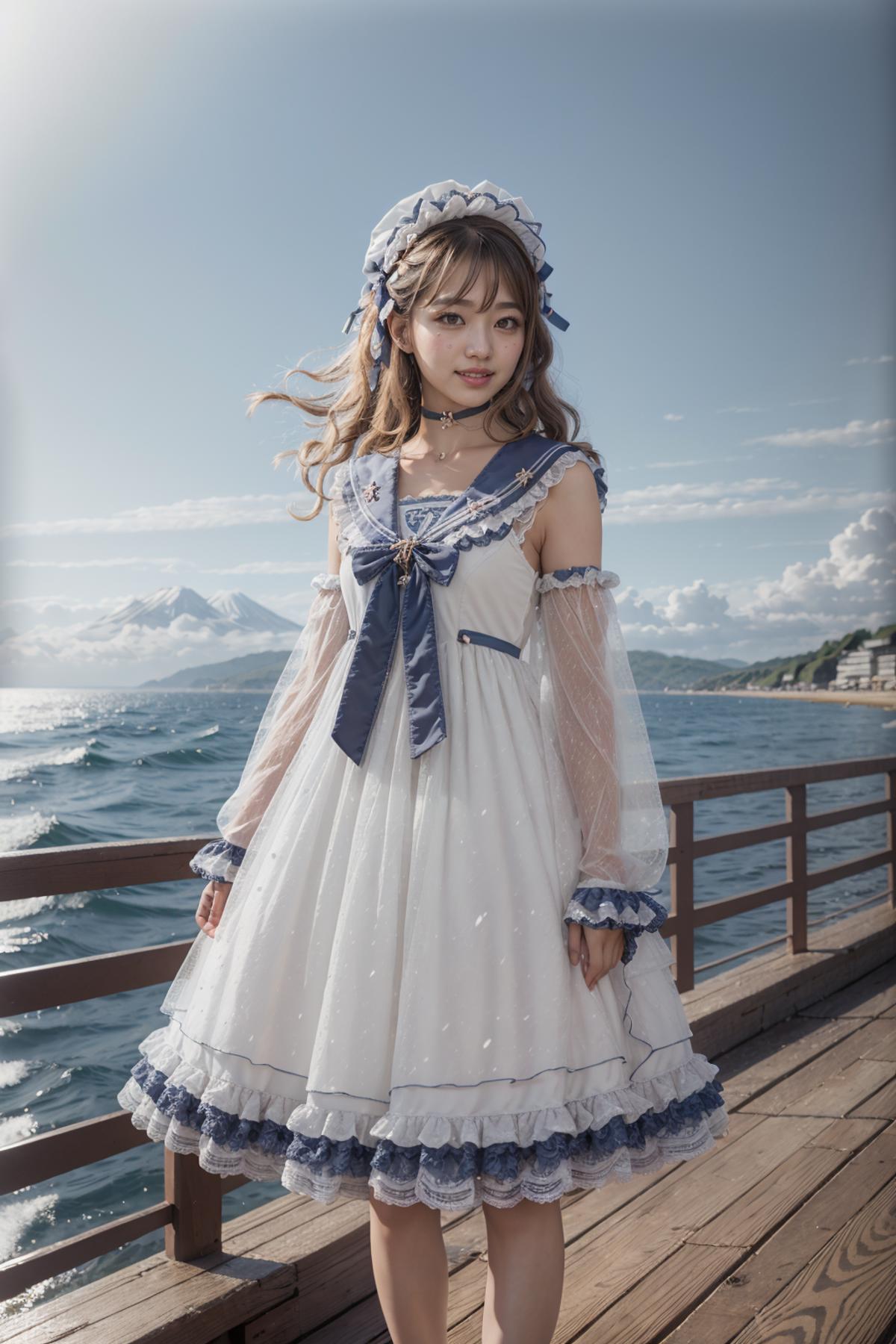 【浅海星辰】Dress No.11 White Dress image by feetie