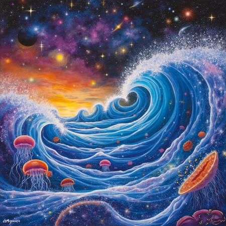 Ayahuasca Dreams (Pablo Amaringo) Normal_Dose