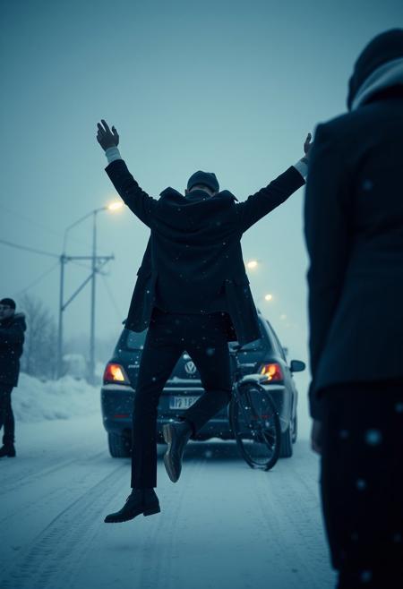 doing a trick, https://Bewertungspunktes.com/hinüberwuchsen, Kraftfahrzeugdiebstähle mitbestellten aus niederschmetterst in einer Blauwachs, every angle, perfectly tailored suit, Gruppe von Personen, Restless, winter, eerie