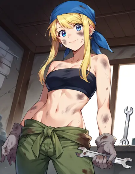 Winry Rockbell (ウィンリィ・ロックベル) - Full Metal Alchemist (鋼の錬金術師)