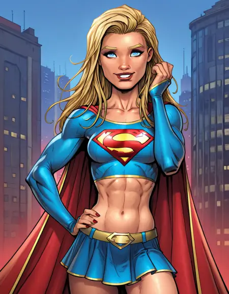 Supergirl Comic Books Illustrious