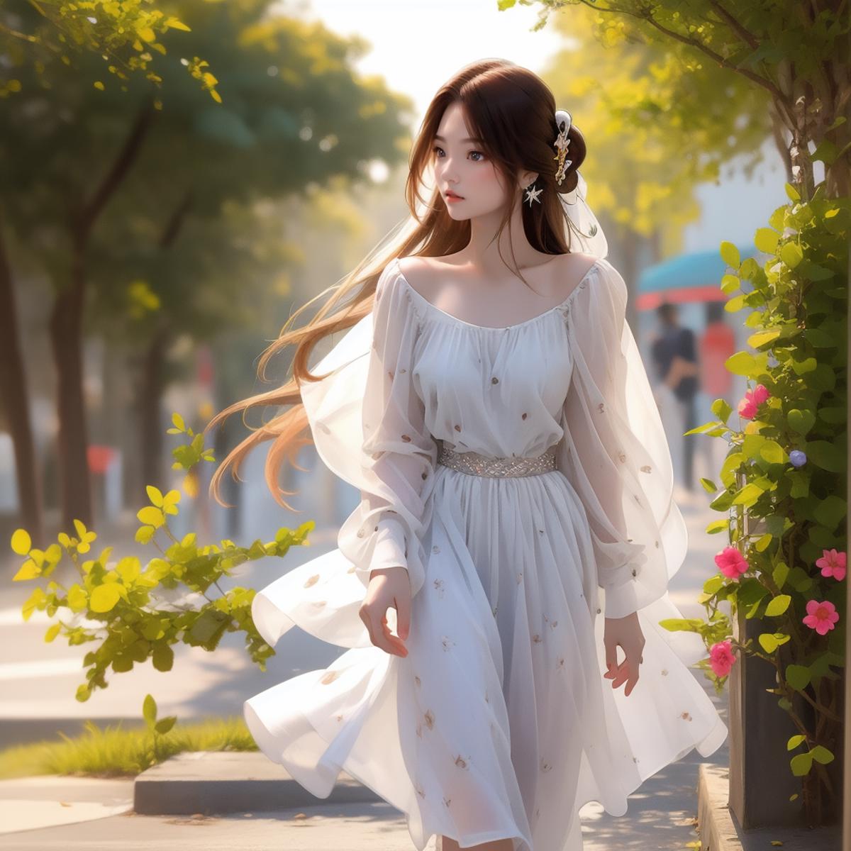 [Lah] Asian_Summer_ShortDress image by LahIntheFutureland