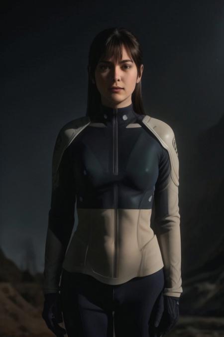 woman, 20 years old, slim, (full body view, starwars red clothes), blue eyes, (very long white hair, highly detailed, cinematic, normal colors, normal shot, colorful colors), film grain, lut, horny,  Realism, Shaders, Natural bright Lighting, high resolution, (8k resolution), 8k, 8kres, 8k res, high details, detailed and intricate, intricate details, high intricate details,  super resolution, ultra hd, megapixel, photorealism, white skin, detailled face, smile, in planet dark sky , black hole in black sky, two stars