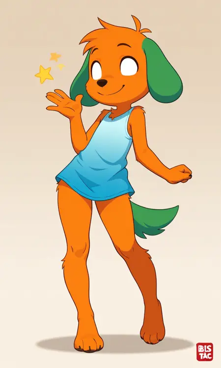 Biskit From Animal crossing