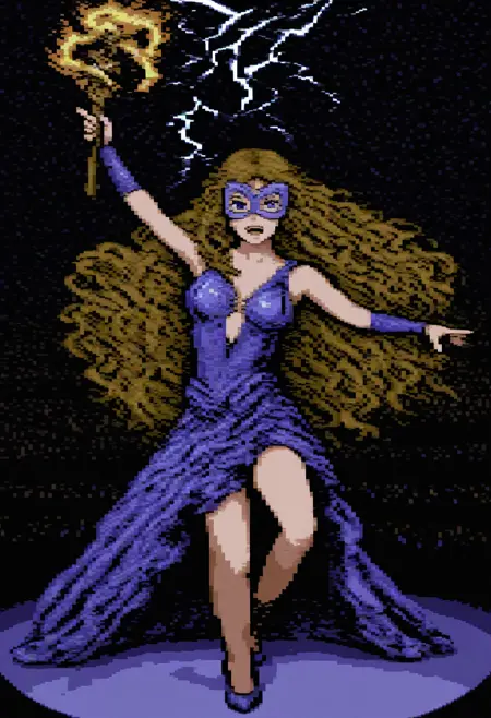 Commodore 64 style pixel art
