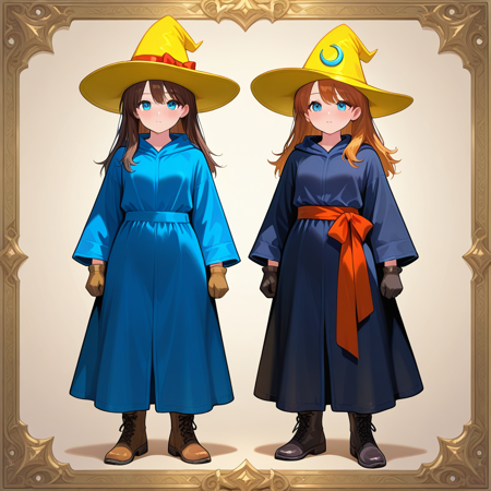 Final Fantasy Black_mage（黒魔導士）Costume Illustrious v2.0 & BlackRobe