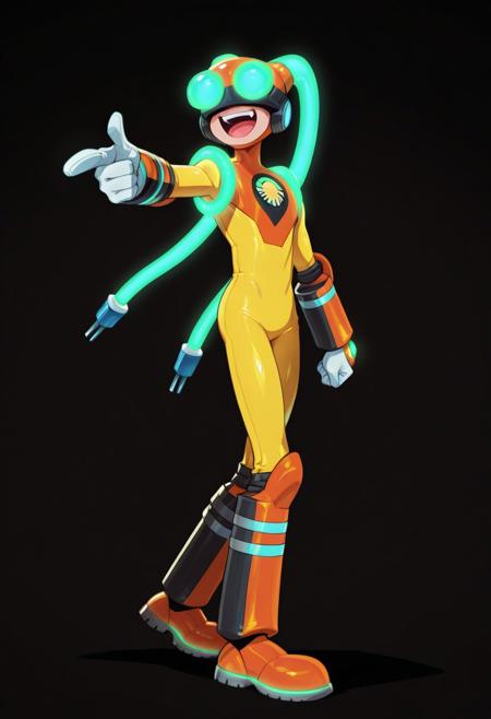 BrightMan.EXE (MegaMan NT Warrior/RockMan.EXE) V1
