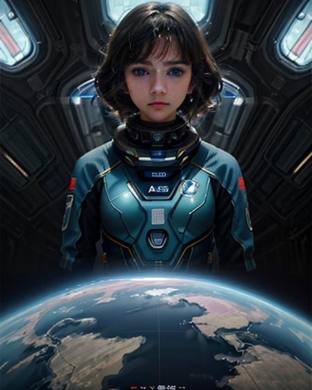 (anime), (illustration), cartoon, detailed, (AlSe:0.8), A woman in a futuristic space uniform, against the background of the spaceport, (close up:1.2) <lora:i65_An_768AlSe_100_128_Cap:0.7> <lora:detail_slider_v4:2>, maximum details