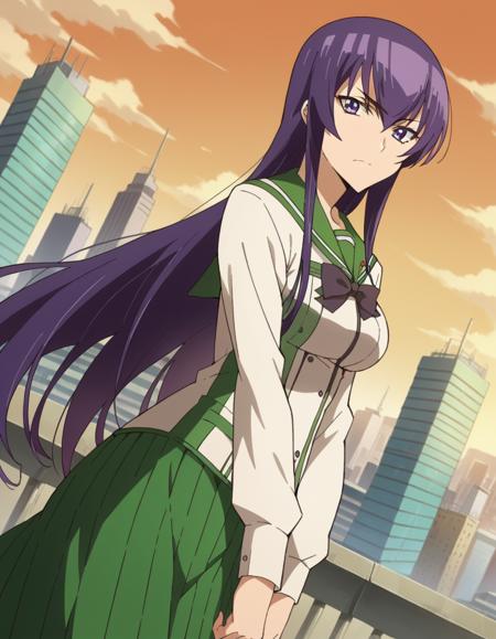 Saeko Busujima (毒島 冴子) - Highschool of the Dead (学園黙示録 