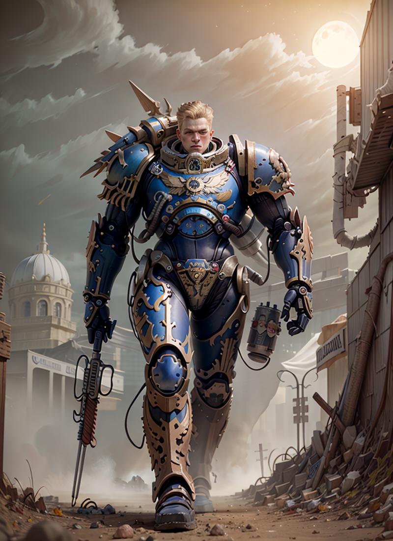 Roboute Guilliman, the Avenging Son image by ccaraxess