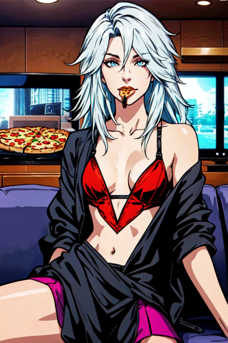 detailed face, detailed eyes, official art,   Pizza-TV-Couch  GenderFreeVibes  FunCensorship