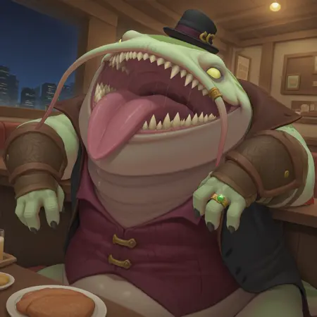 Tahm Kench - League of Legends / Legends of Runeterra