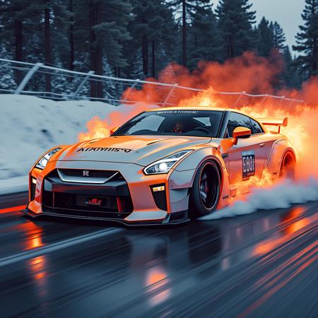 NISSAN GT-R R35 FLUX sh